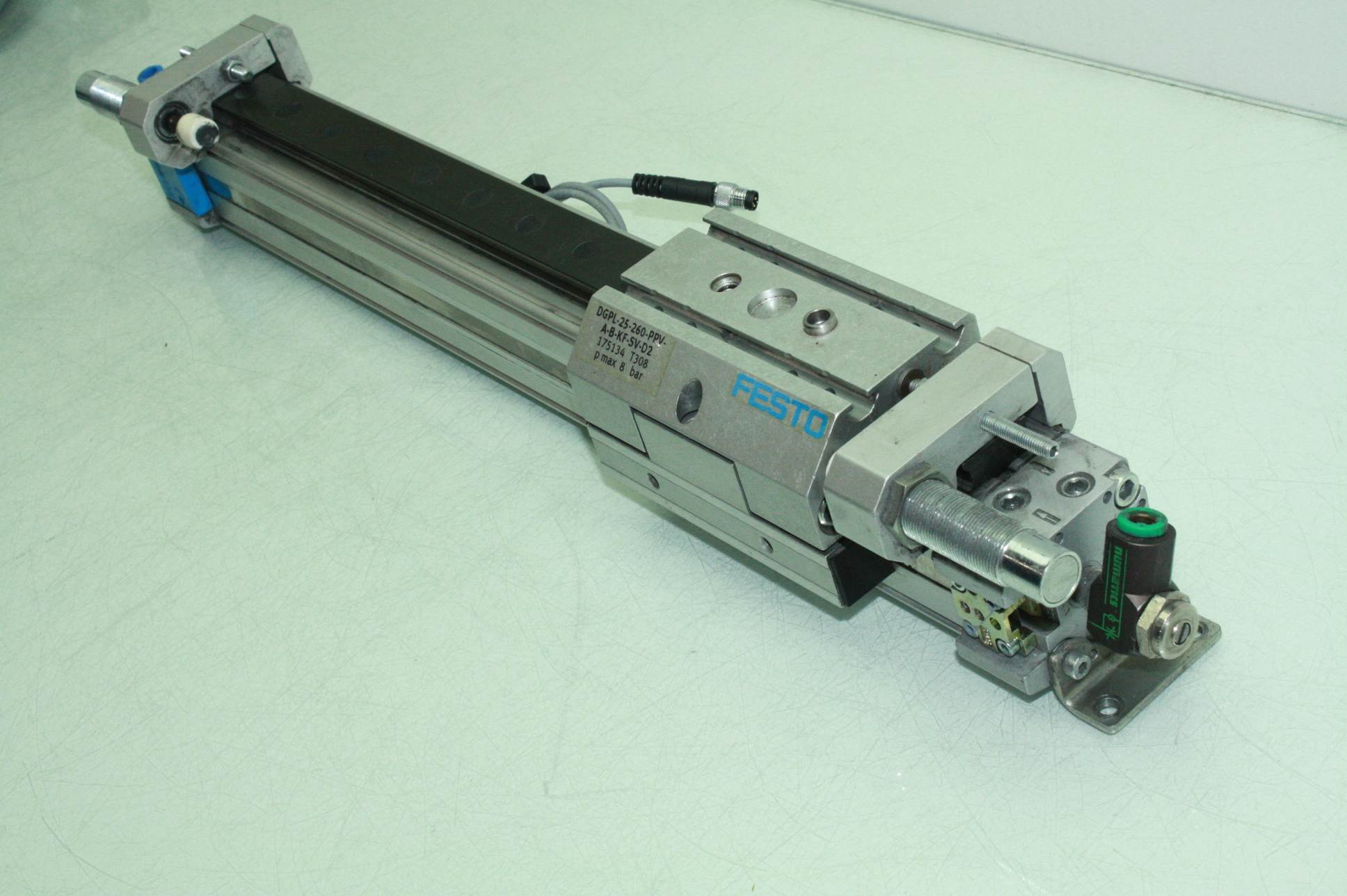 Festo DGPL-25-260-PPV-A-B-KF-SV-D2 Air Linear Guided Actuator Dual ...