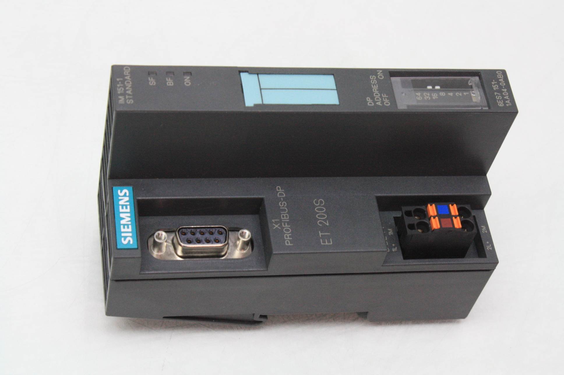 Siemens Simatic S7 6ES7 151-1AA04-0AB0 Profibus-DP ET 200S Interface ...