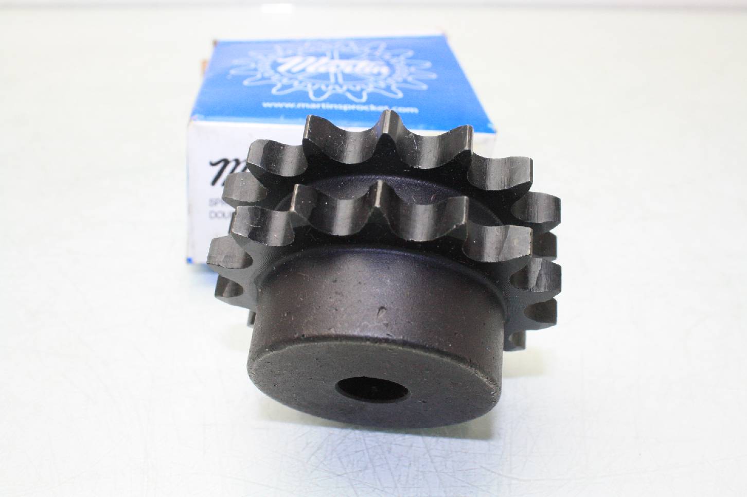 New Martin D40B15H Double-Type B Roller Chain Sprocket 1/2" Pitch 1/2 ...