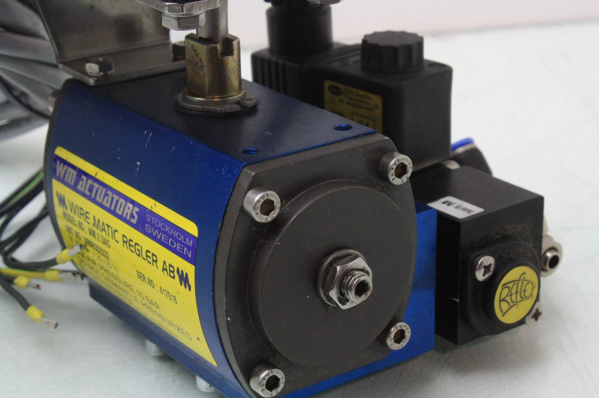 WireMatic Valve Actuator WM2DAC ITS110 Position Monitoring Switch