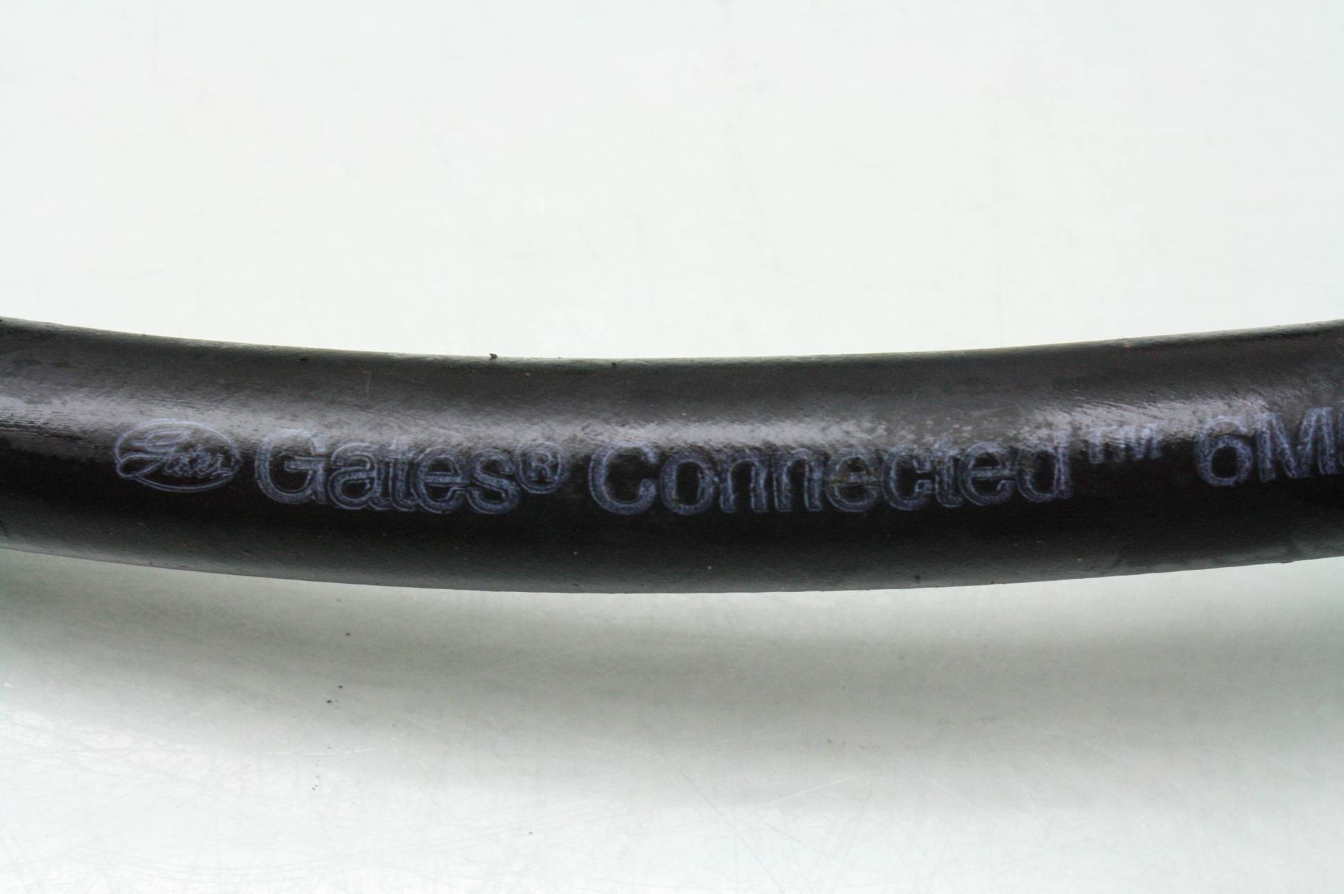 Five 3/8" Parker/Gates 24" Hydraulic Hoses 5000 PSI DKO Swivel Heavy