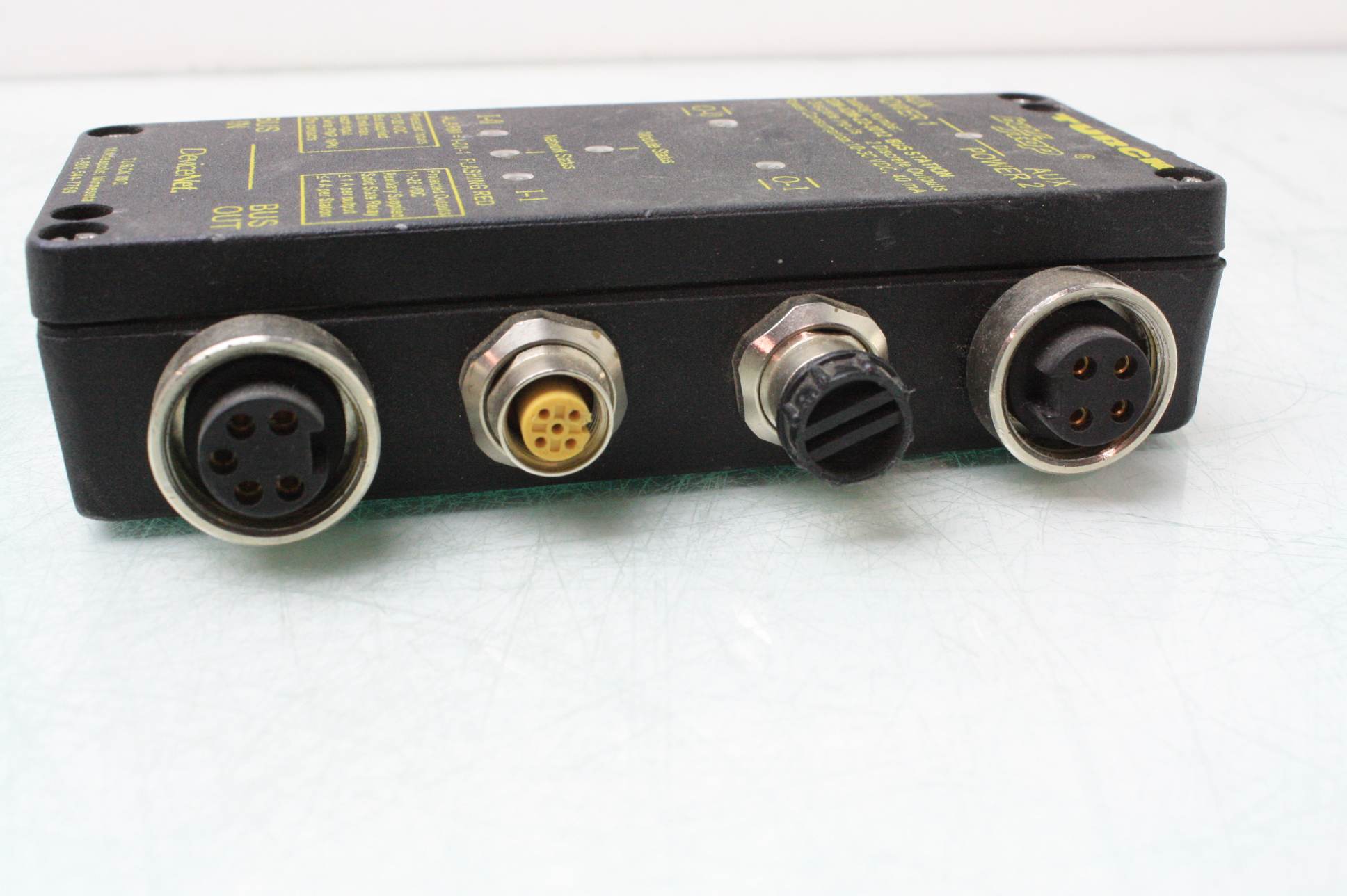 Turck CDN-IOM-22-0012 Bus Stop Junction Box 4 Protected Discrete I/O ...