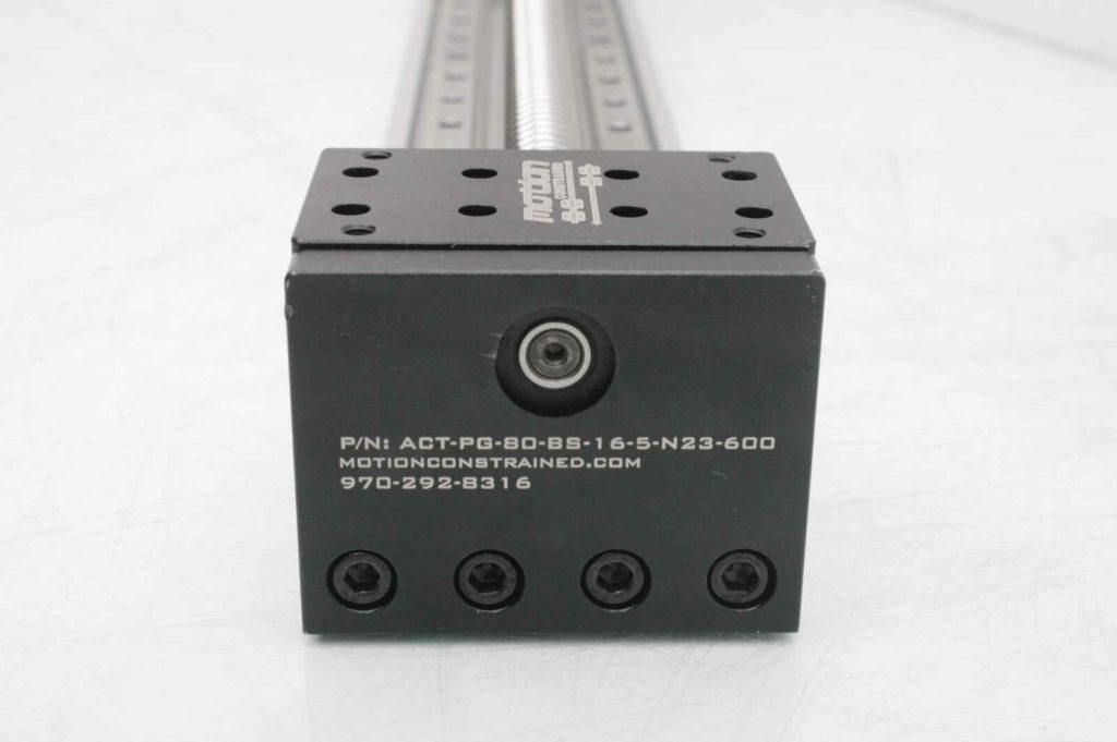 Motion Constrained Ball Screw Linear Actuator ACTPG80BS165N23